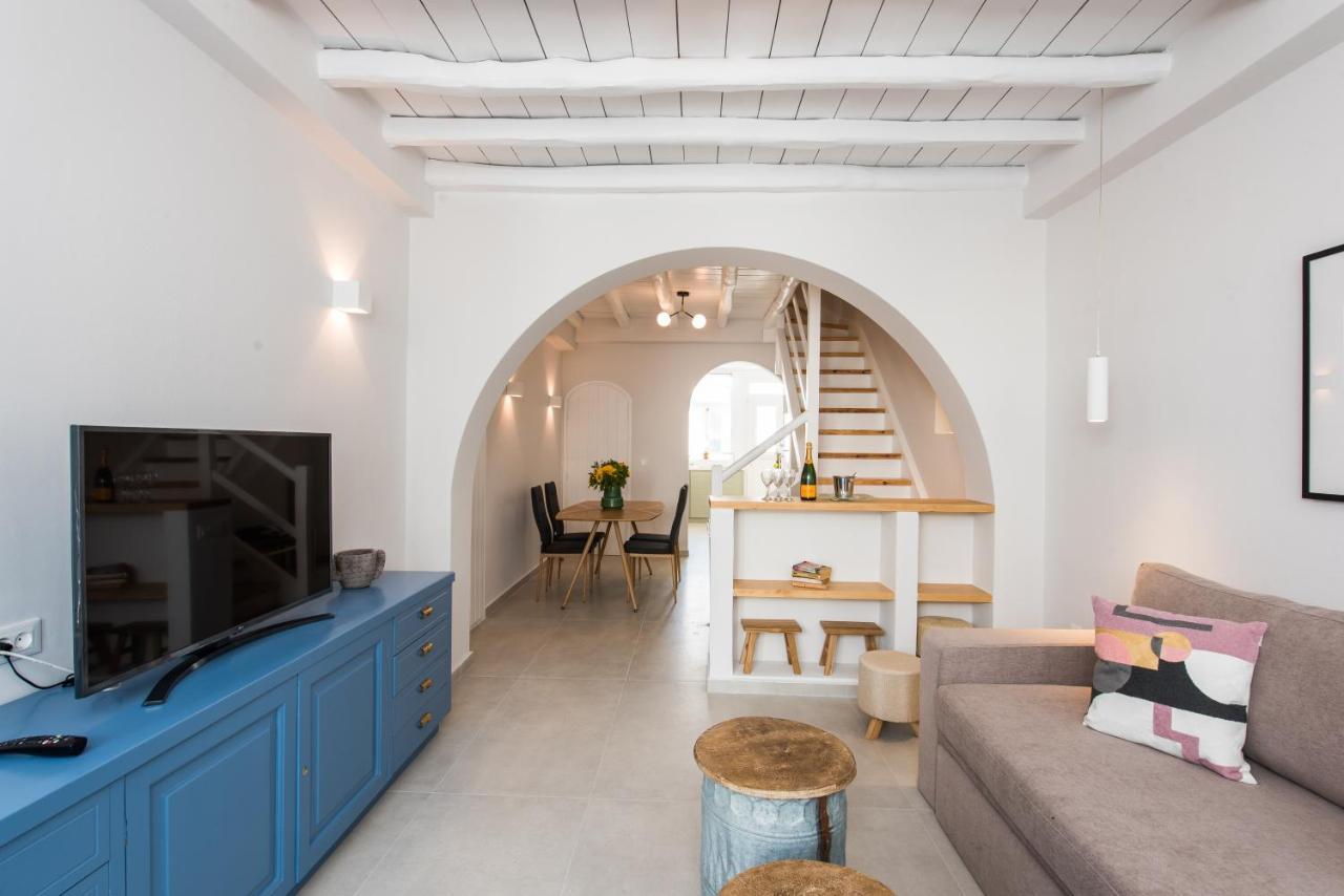 The Mykonos Bougainvillea Townhouse Mykonos Town ภายนอก รูปภาพ
