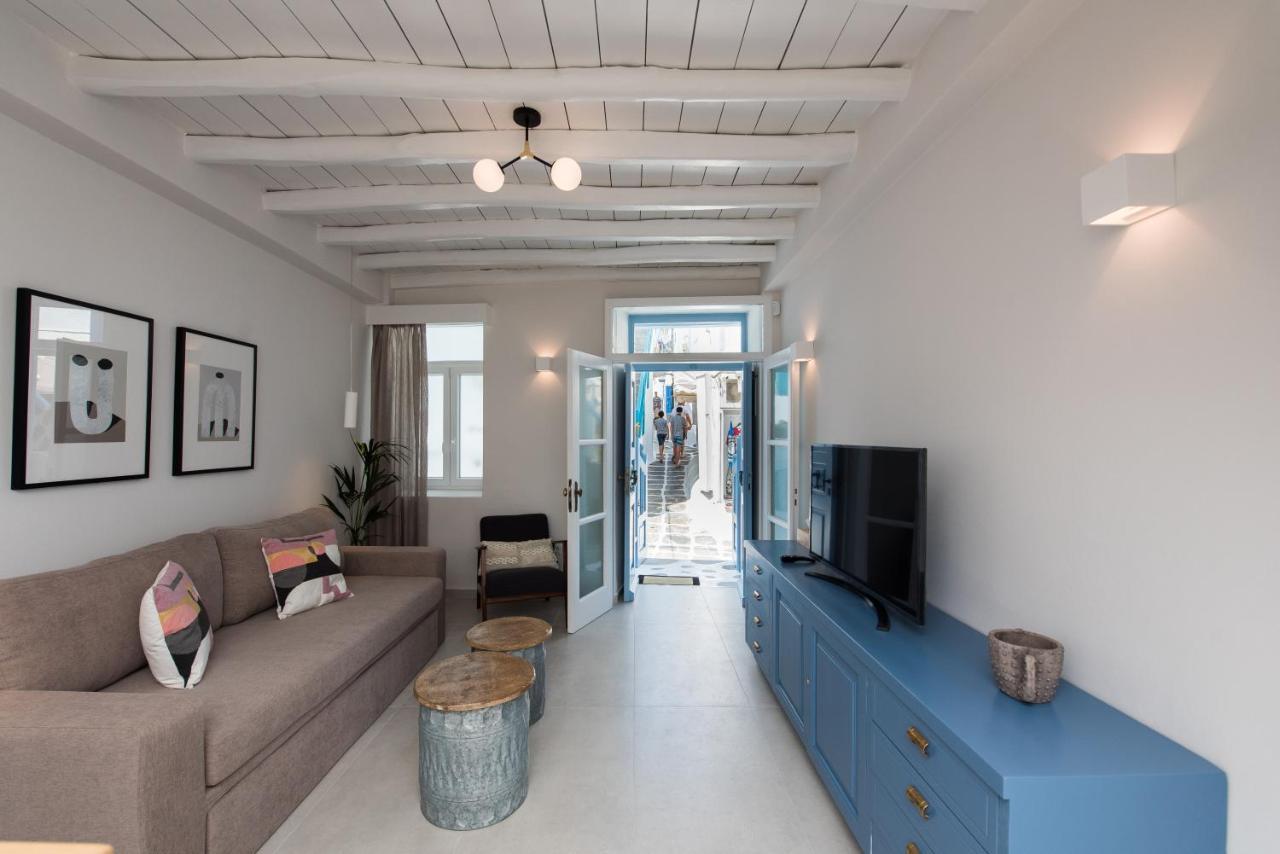 The Mykonos Bougainvillea Townhouse Mykonos Town ภายนอก รูปภาพ