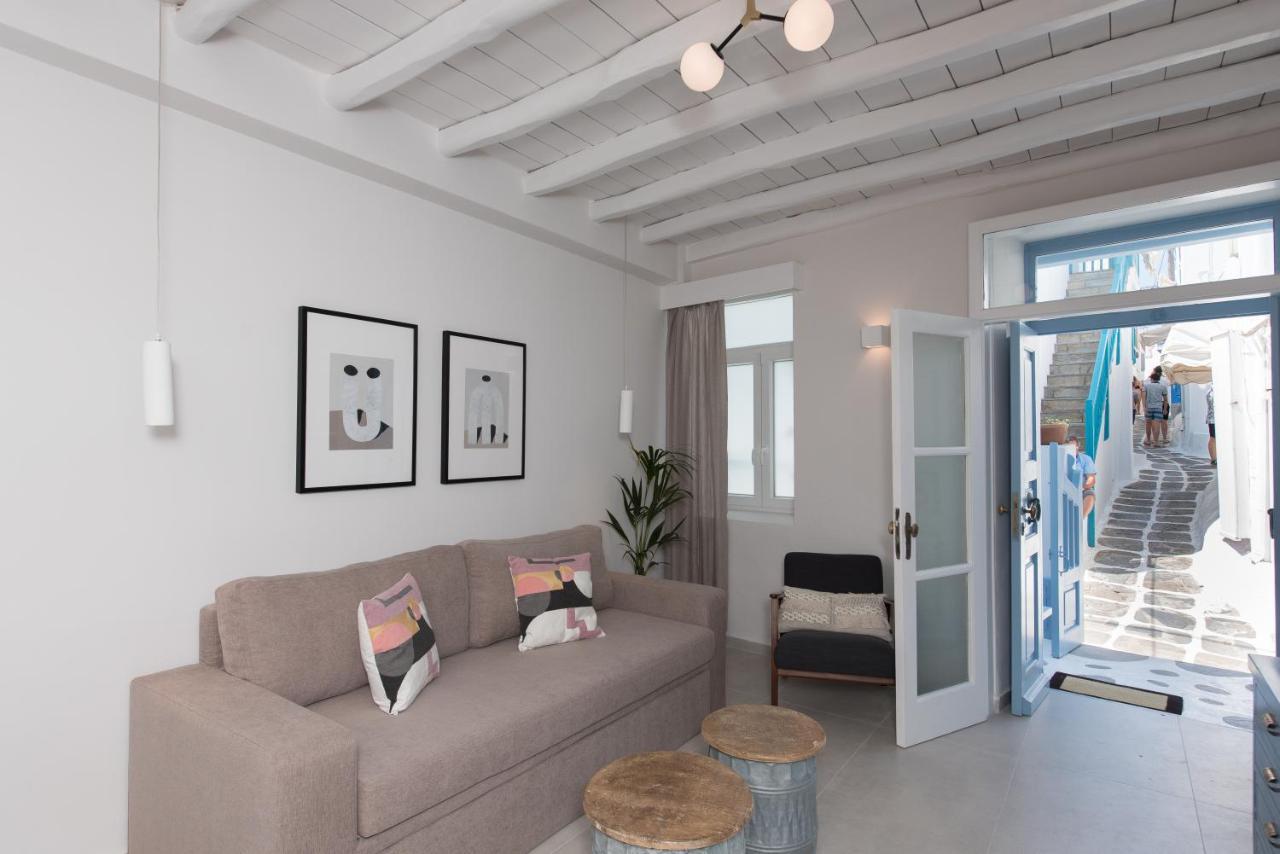 The Mykonos Bougainvillea Townhouse Mykonos Town ภายนอก รูปภาพ